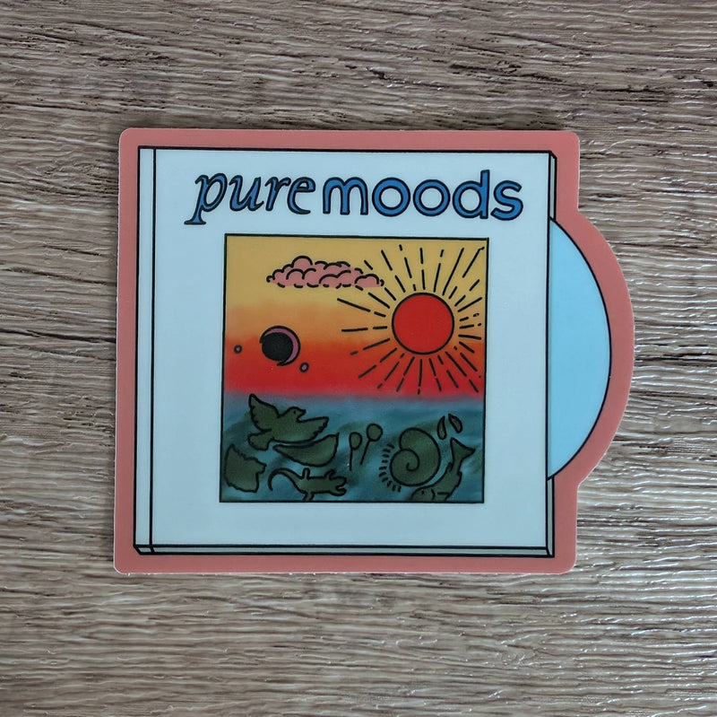 Pure Moods 90s Nostalgia Music CD Sticker