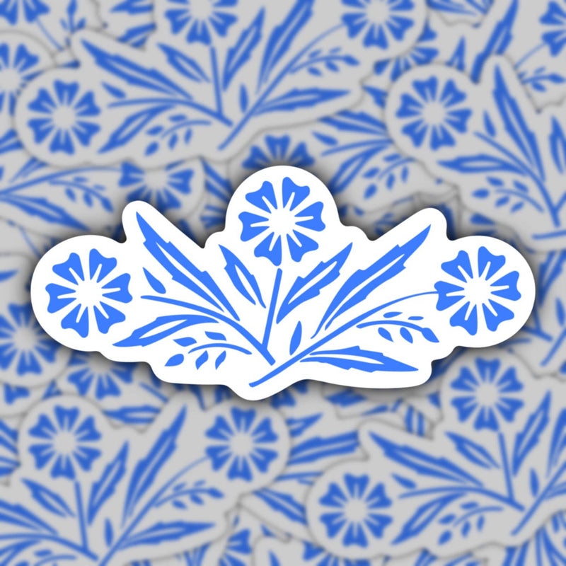 Corningware Blue Cornflower sticker