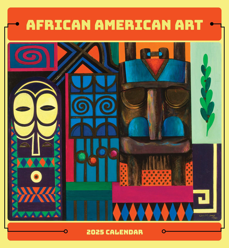 African American Art 2025 Wall Calendar