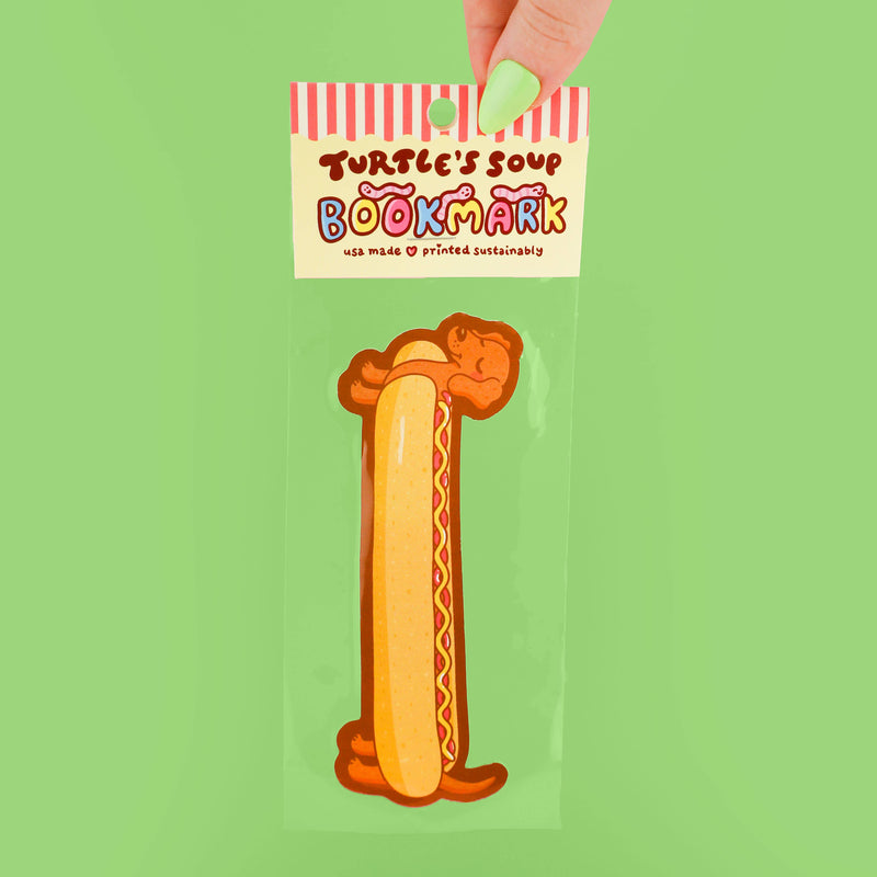 Weiner Hot Dog Bookmark