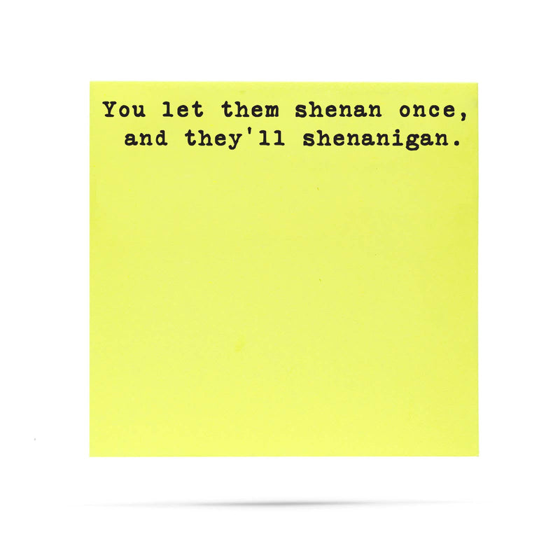 Shenan Once and They&