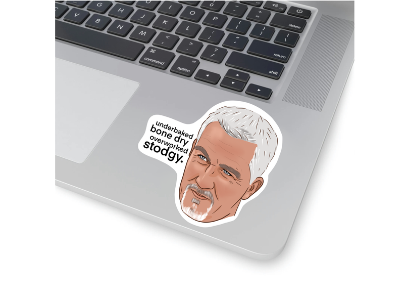 Paul Hollywood Critique Sticker