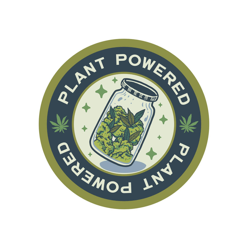 Plant Powered Sticker