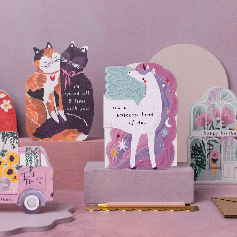 Unicorn Kind of Day Birthday Card