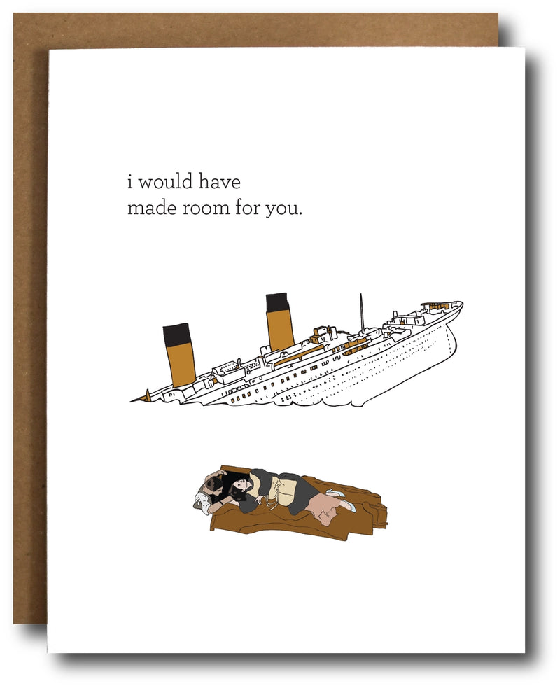 Stronger Than Titanic Love Card