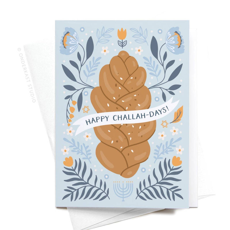 Happy Challah-days! Note Card Set of 10