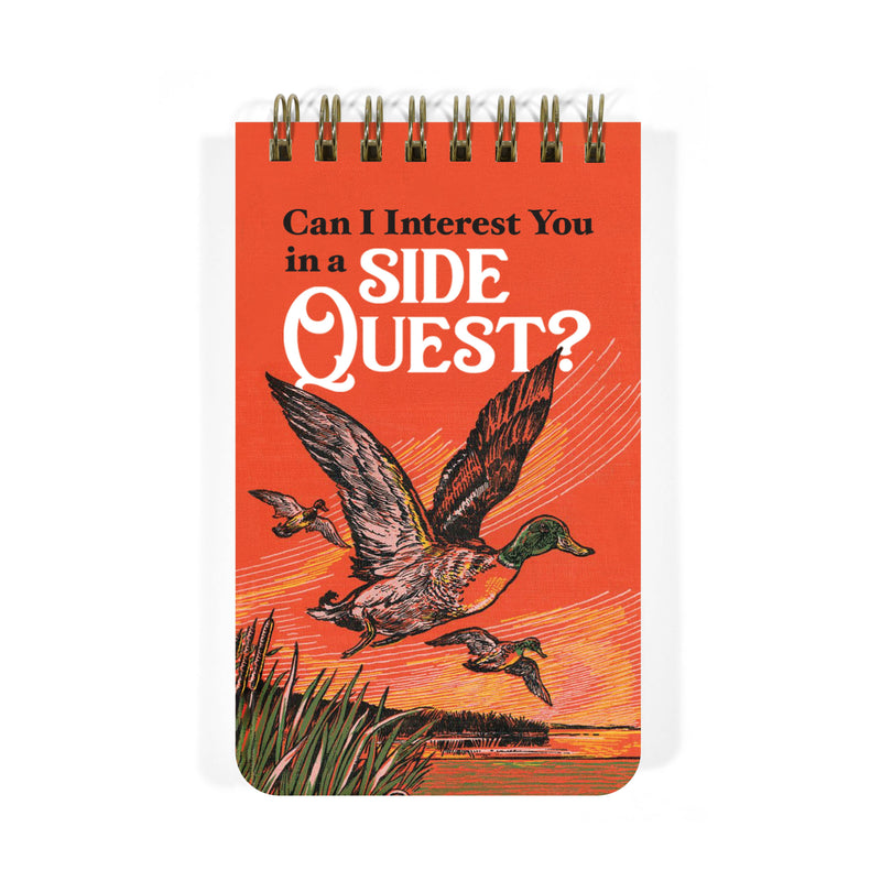 Can I Interest You in a Side Quest Notepad