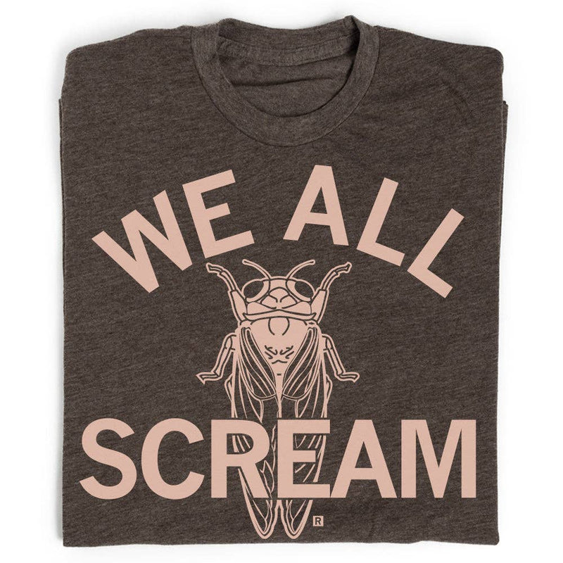 We All Scream Cicada Tee