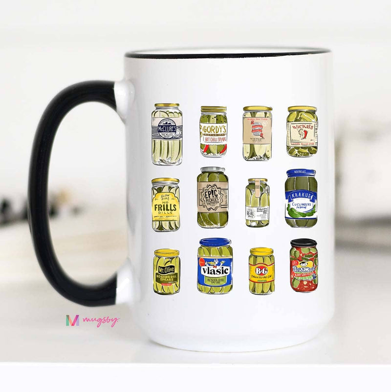 Pickle Jars Coffee Mug