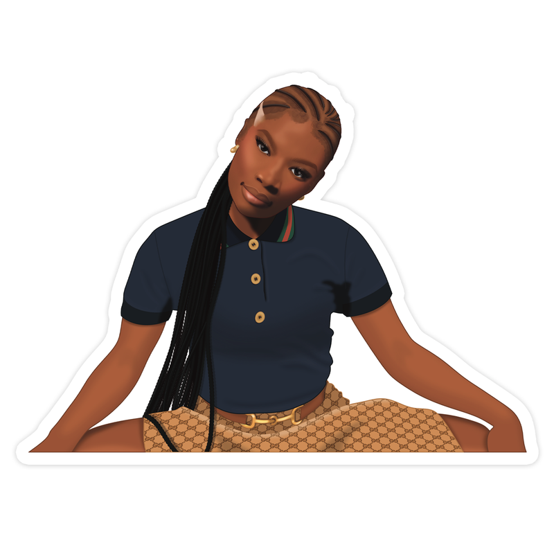 Doechii Denial is a River Sticker