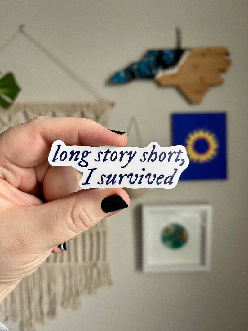 Long Story Short Sticker