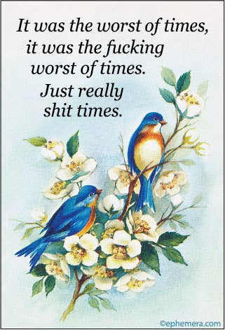 It Was the Worst of Times Magnet