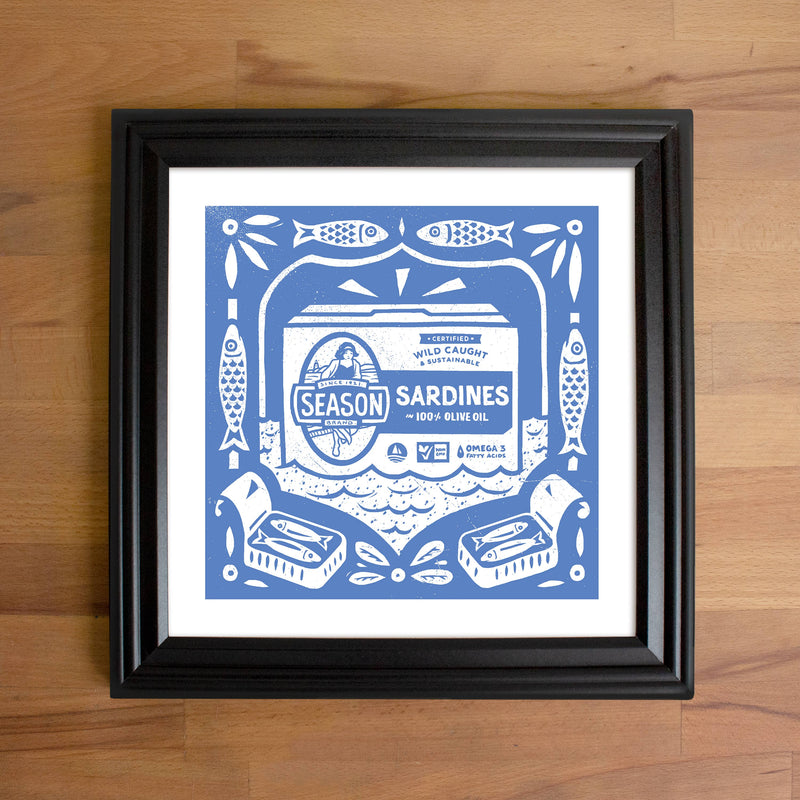 Sardines Color Print