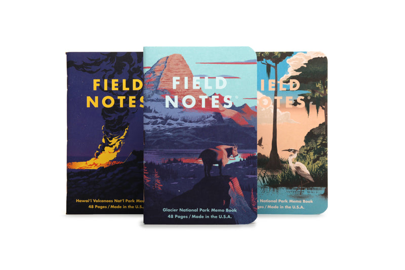 National Parks - Series F Memo Book 3-Pack