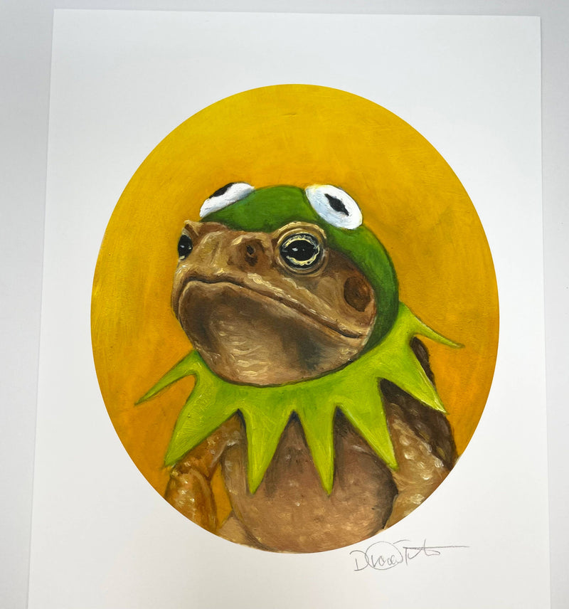 Toad in Cosplay Print