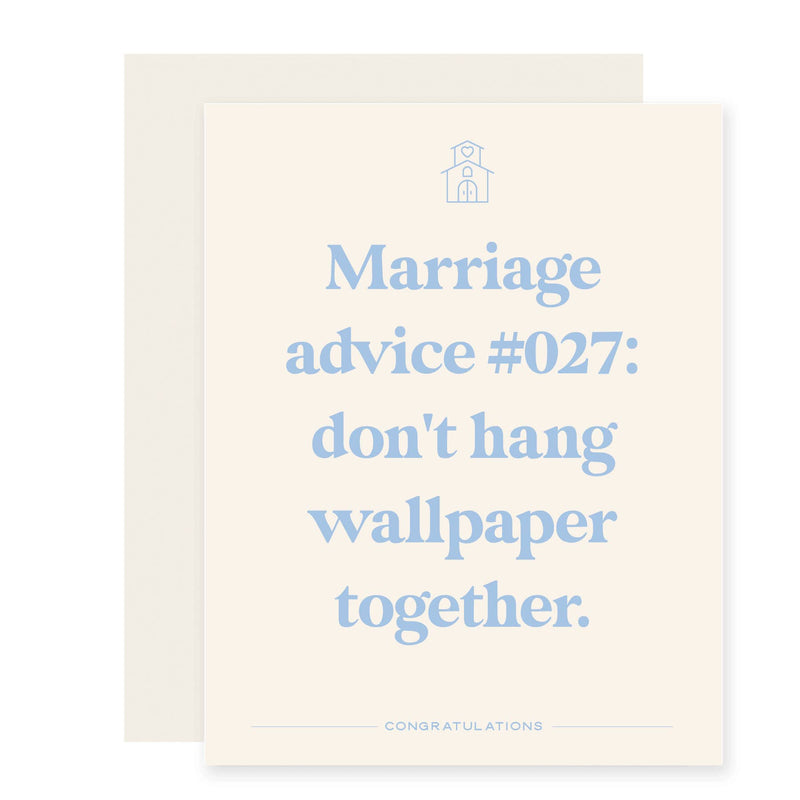 Wallpaper Wedding Anniversary Card