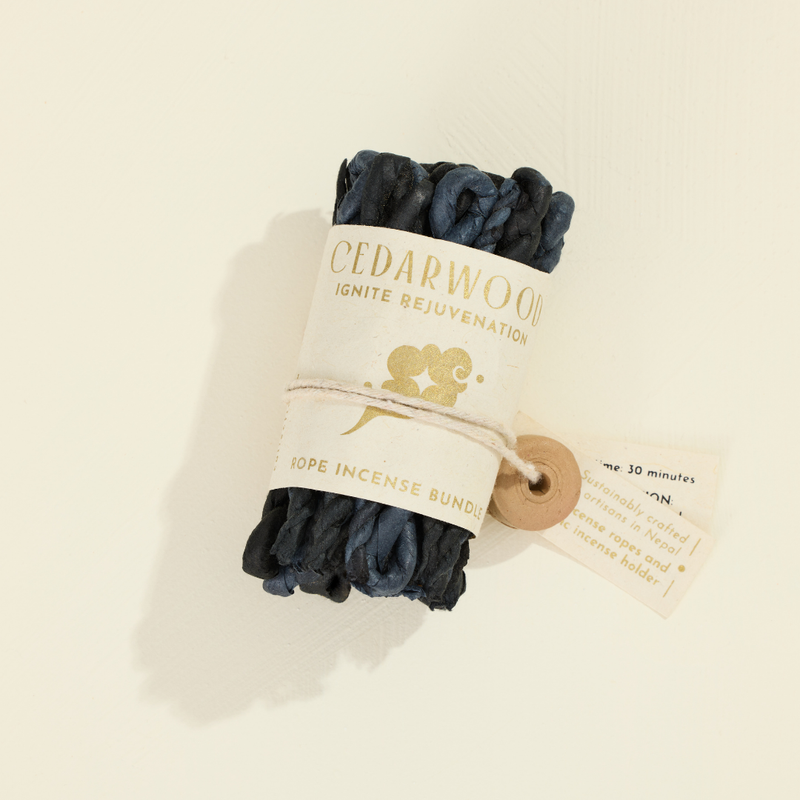 Cedarwood Rope Incense