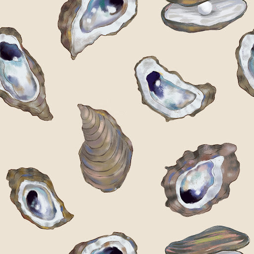 Oysters Burp Cloth Set