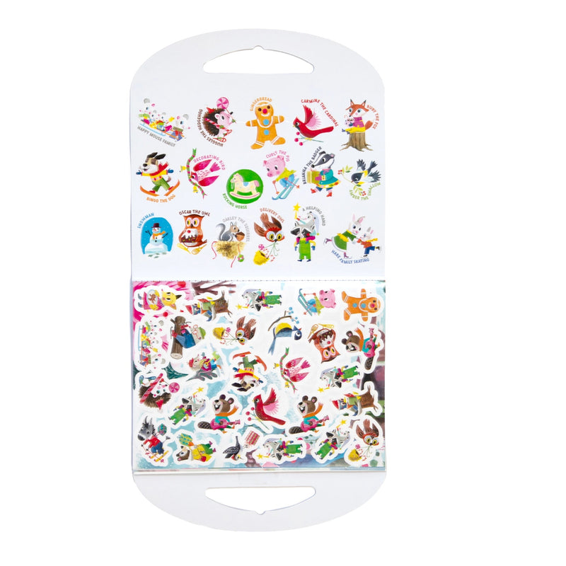 Holiday in the Woods Shiny Sticker