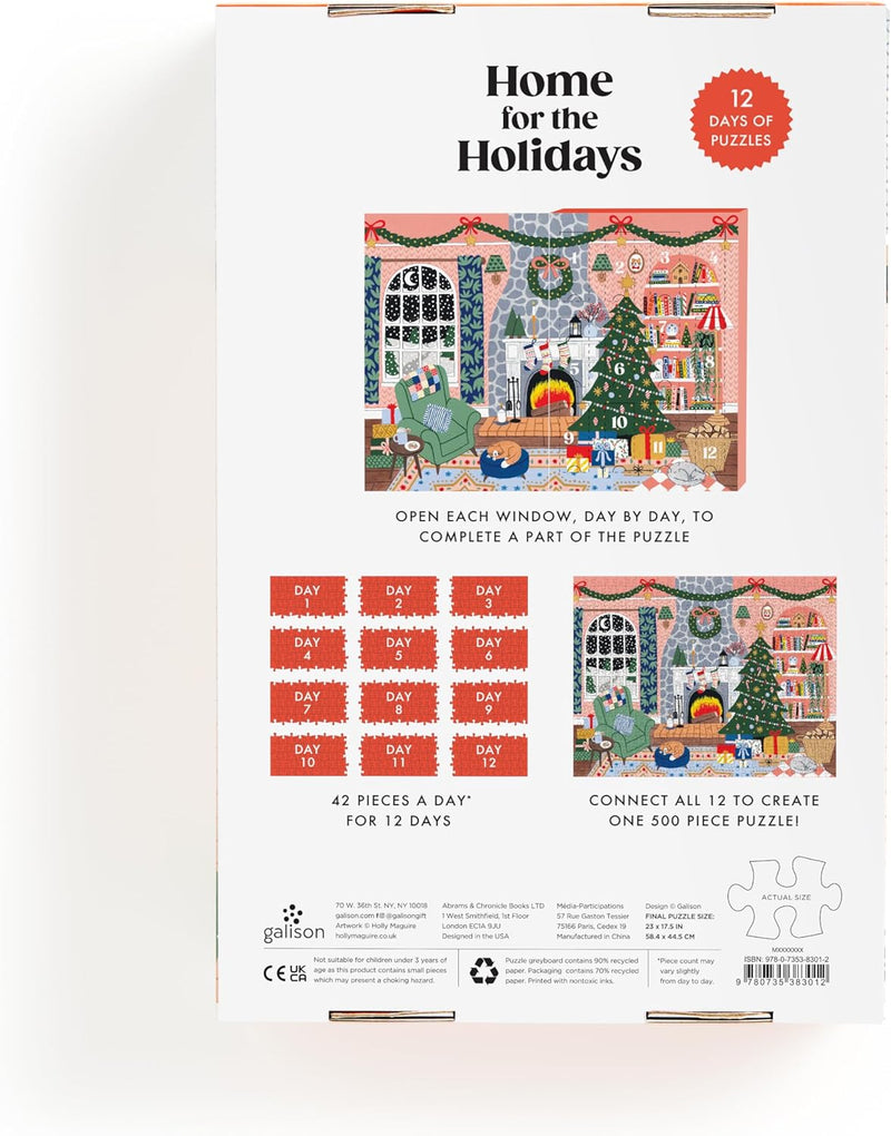 Home for the Holidays Advent Calendar Puzzle