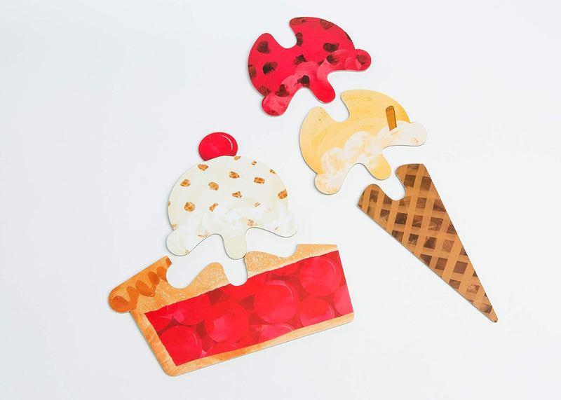 Ice Cream Scoop Puzzle: Countless Sweet Creations with 32 Flavors