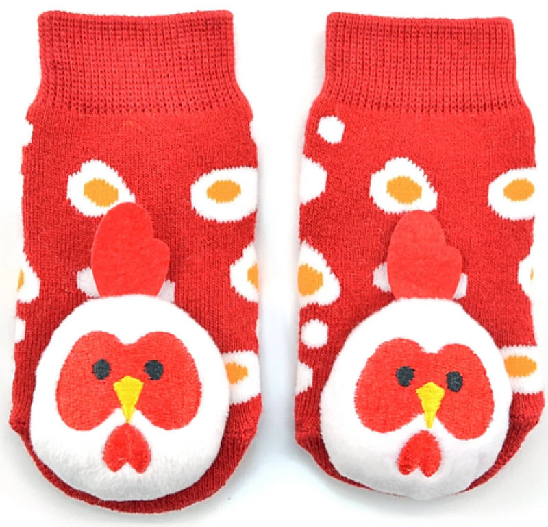 Chicken Boogie Toes Rattle Socks