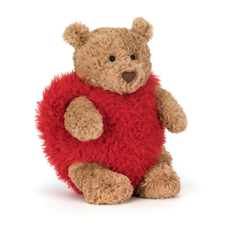 Jellycat Bartholomew Bear "Heartthrob"