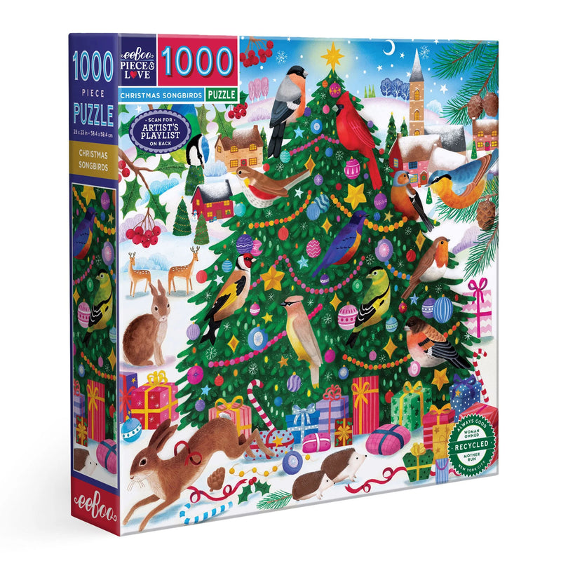 Christmas Songbirds 1000 Piece Puzzle