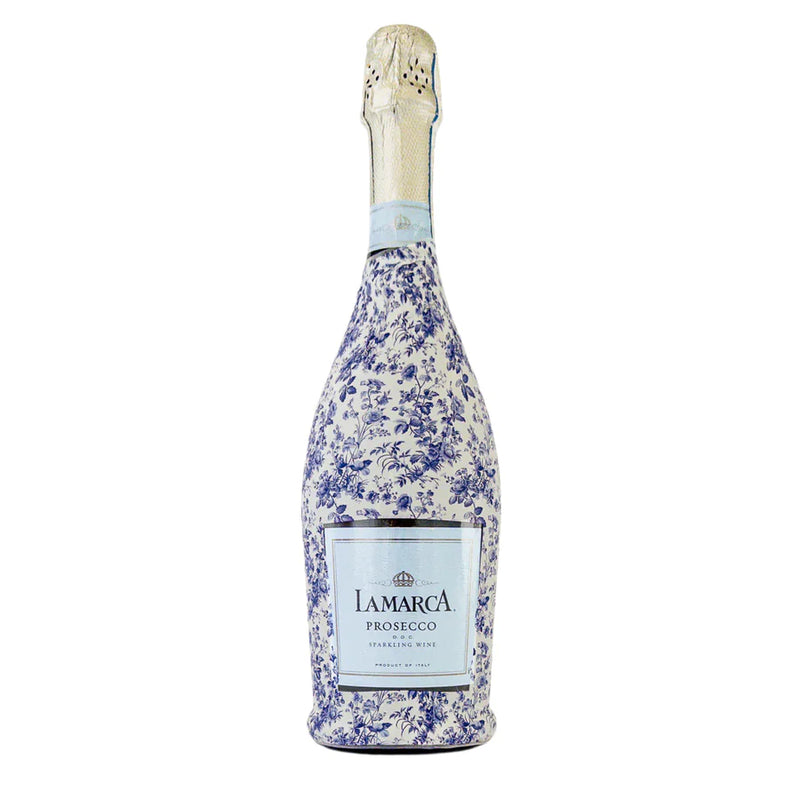 Beau Bottles Grandmillenial Blue Floral Wrap - La Marca Edition