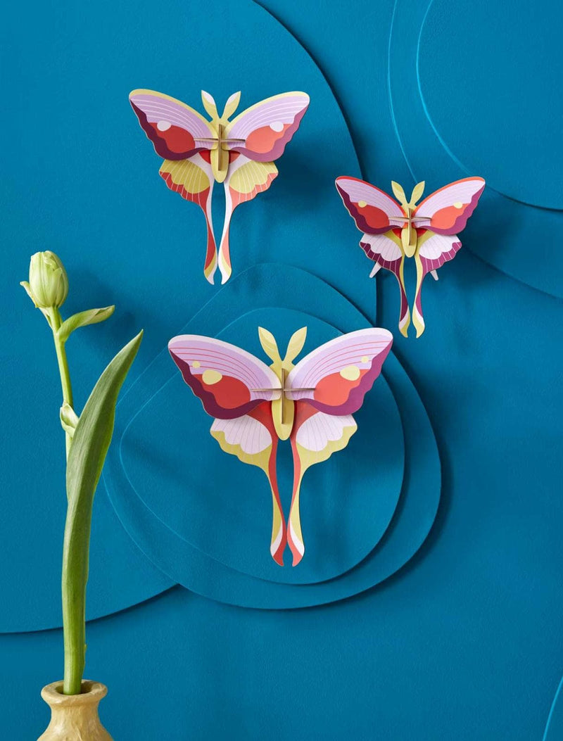 Lilac Comet Butterflies (Set of 3)