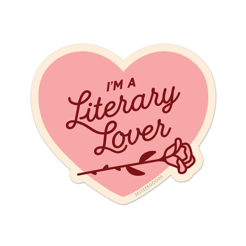 Literary Lover Sticker