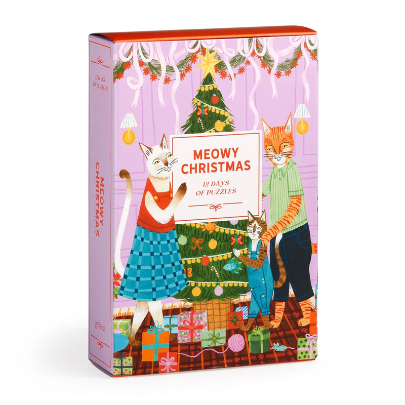 Meowy Christmas 12 Days of Puzzles