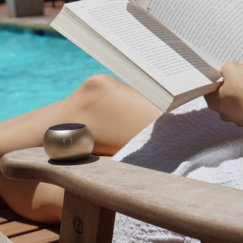 U Mini Speaker in Gold