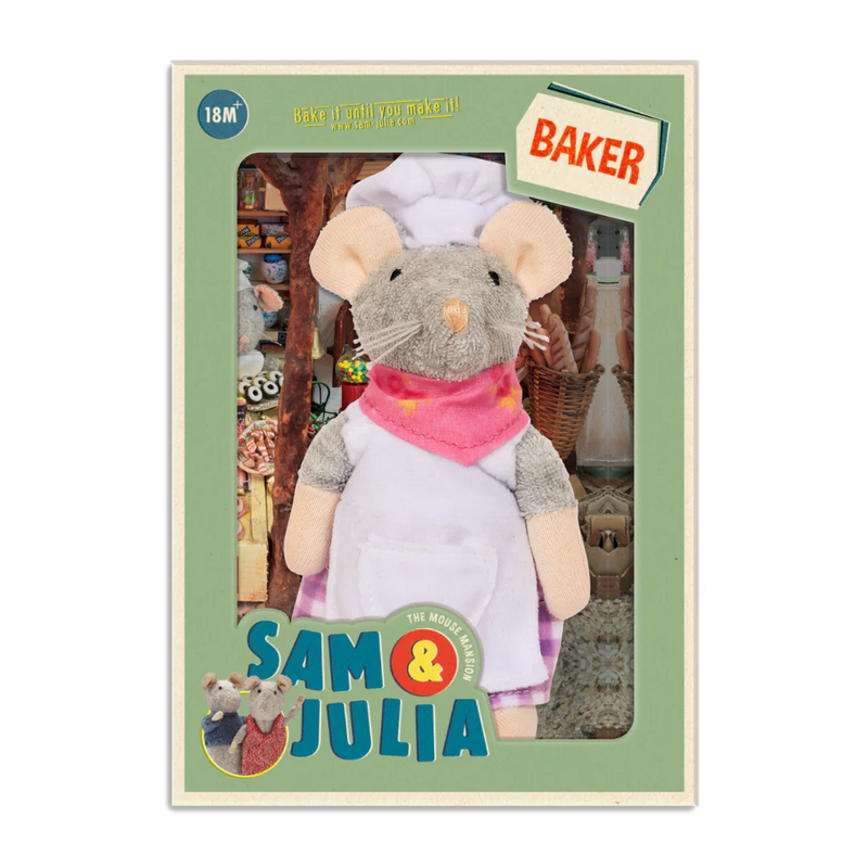 The Baker Plush Doll - Sam & Julia