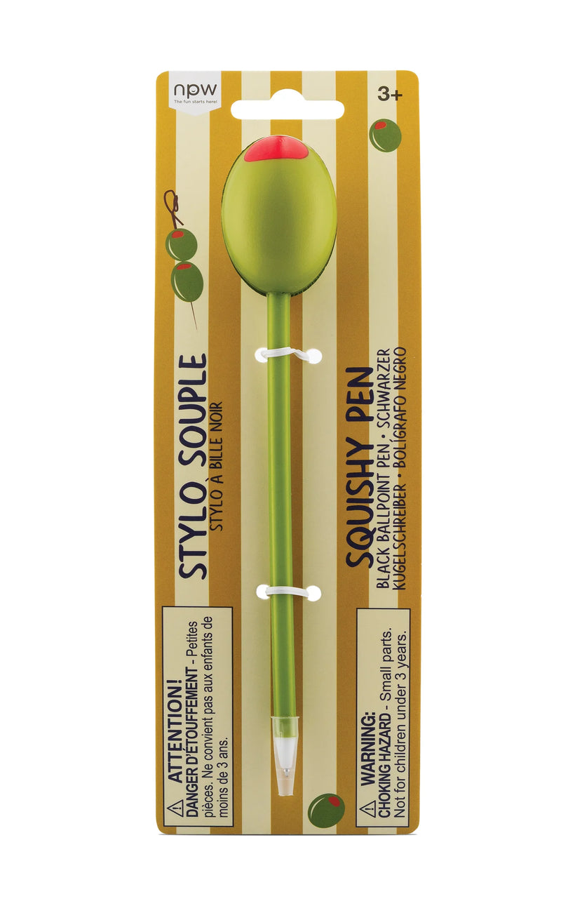 Squishy Olive Pen