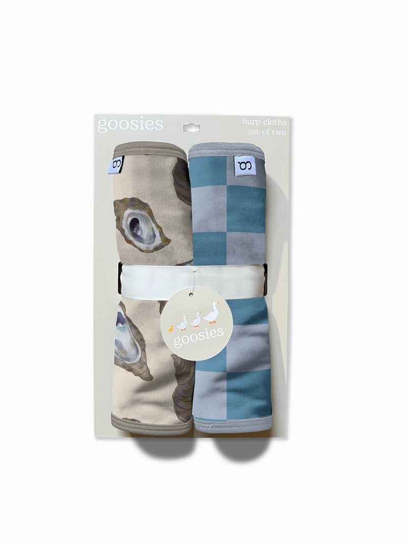 Oysters Burp Cloth Set