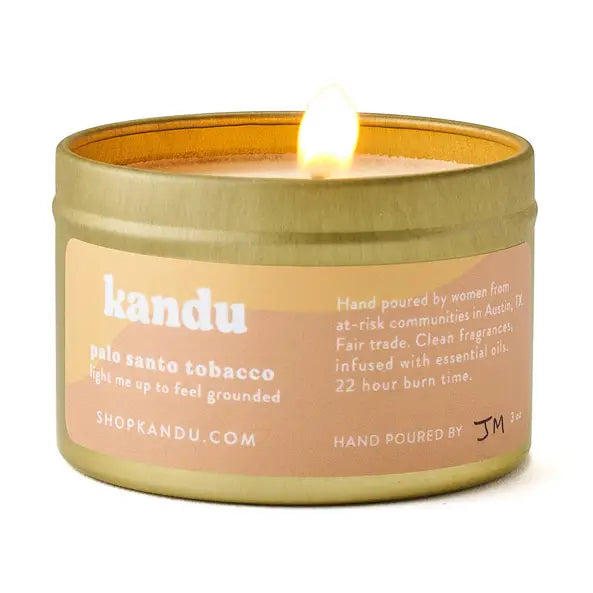 Kandu Palo Santo Tobacco 3oz Candle