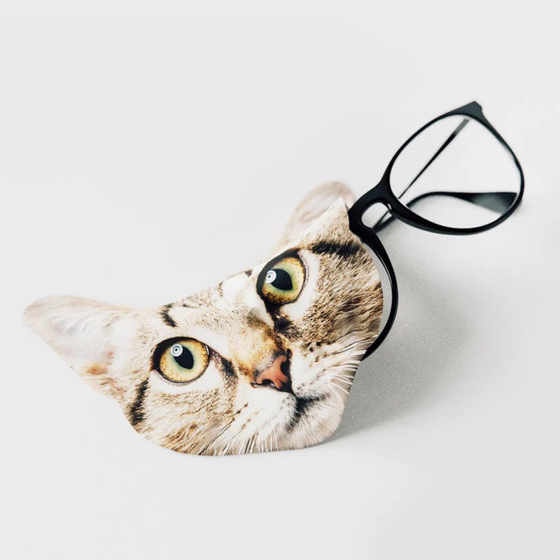 Cat Glasses Cleaning Cloth