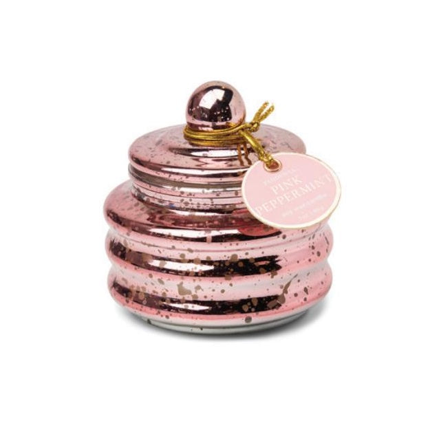 Pink Peppermint 3oz Pink Mercury Beam Candle