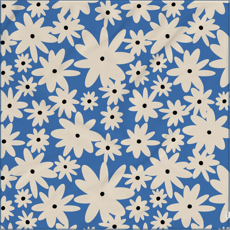 Posh Wave Microfiber Beach Blanket