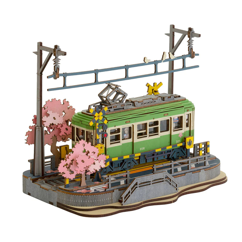 Sakura Journey Japanese Tram DIY Miniature Kit