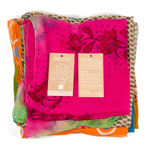 Upcycled Sari Fabric Scarf (Assorted)