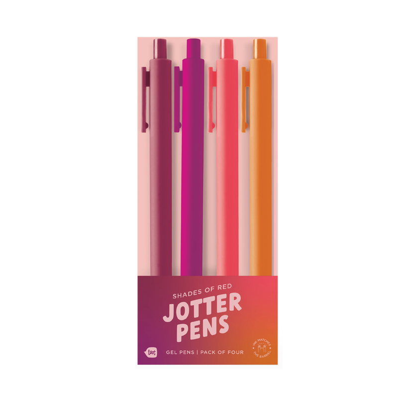 Gradient Reds Jotter Pens 4-Pack