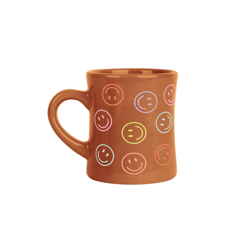 Smiley Faces Diner Mug