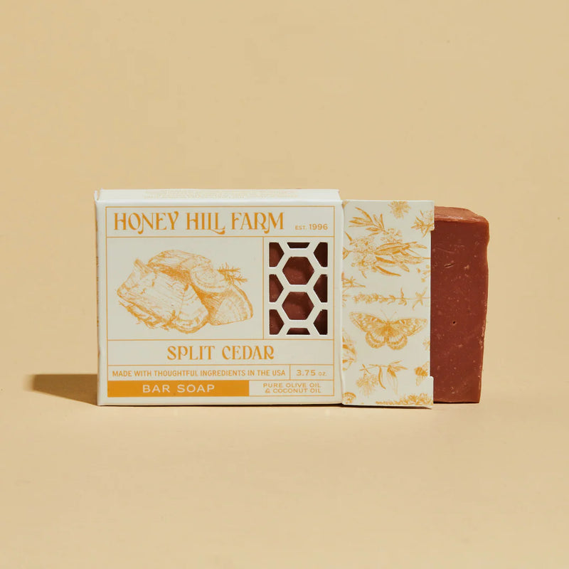 Split Cedar Soap Bar