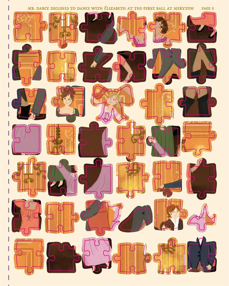 Sticker Jigsaw: Pride and Prejudice