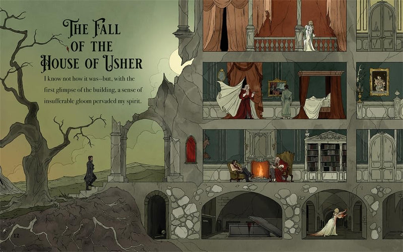 Sticker Jigsaw: The Edgar Allan Poe Collection