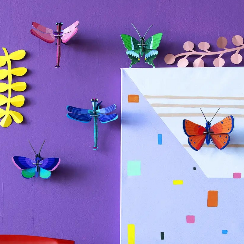 Sapphire Blue Dragonfly