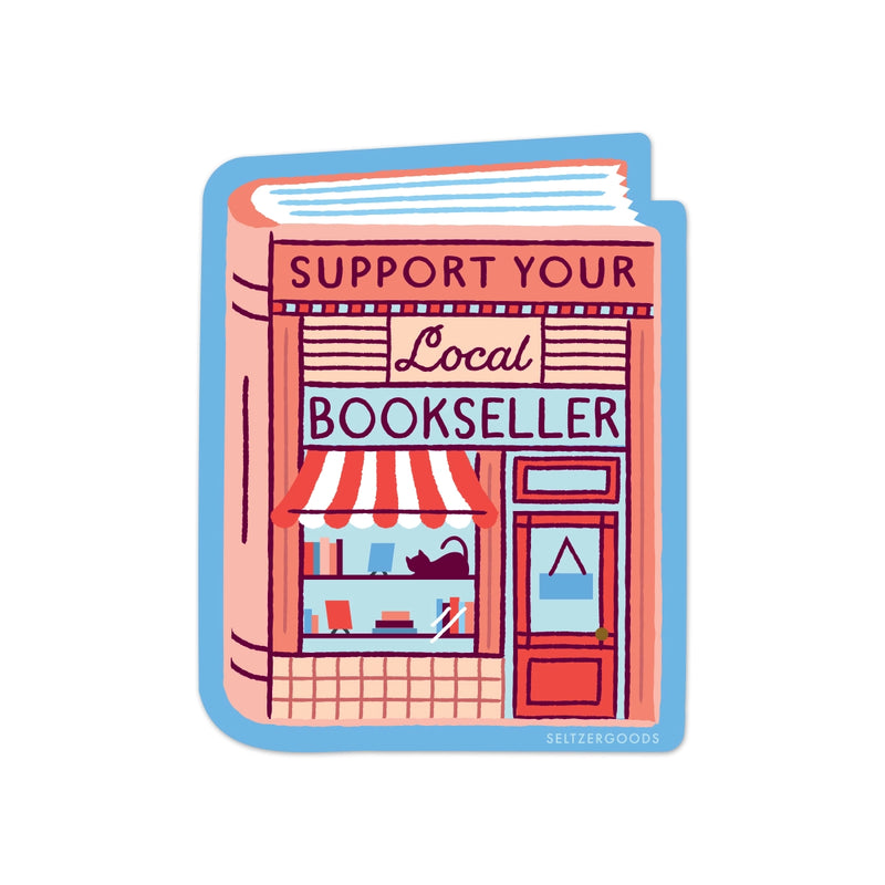 Support Your Local Bookseller Sticker