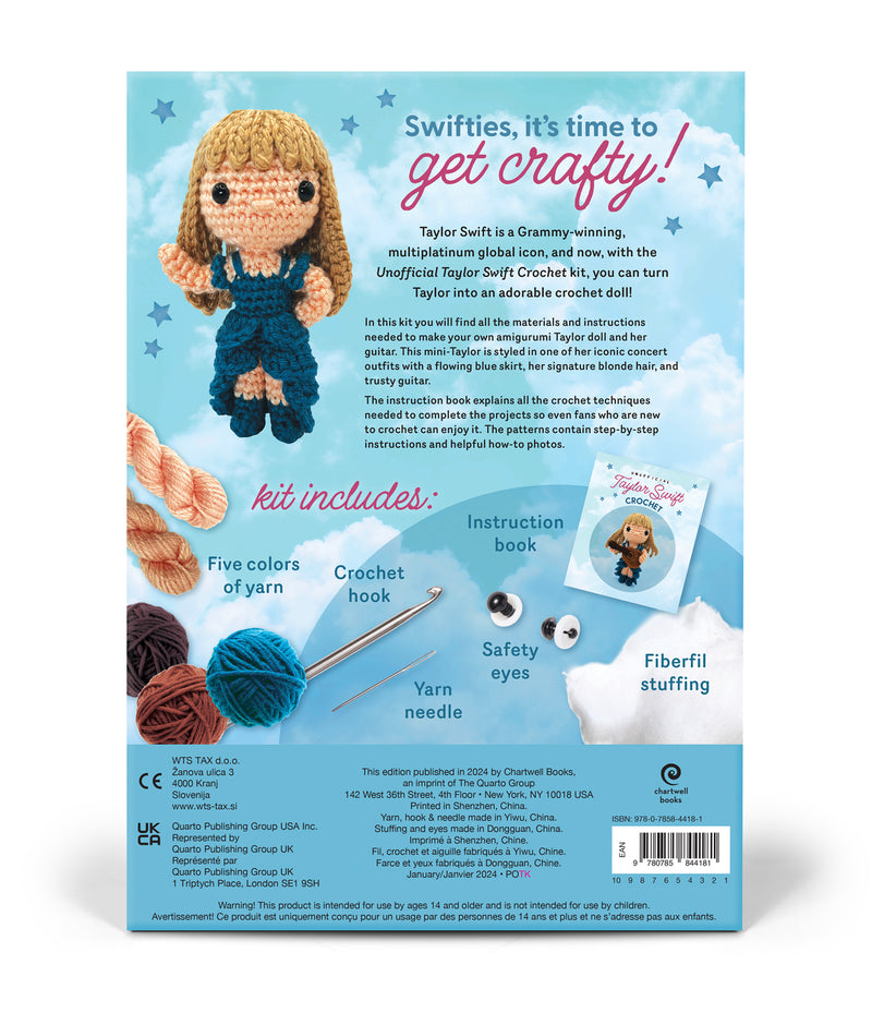 Unofficial Taylor Swift Crochet Book and Kit